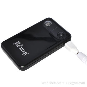Portable Power Bank, CE- and FCC-certified, Compliant with RoHS Directive
